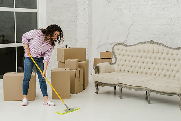 Clean you house before you Move In-Move Out
